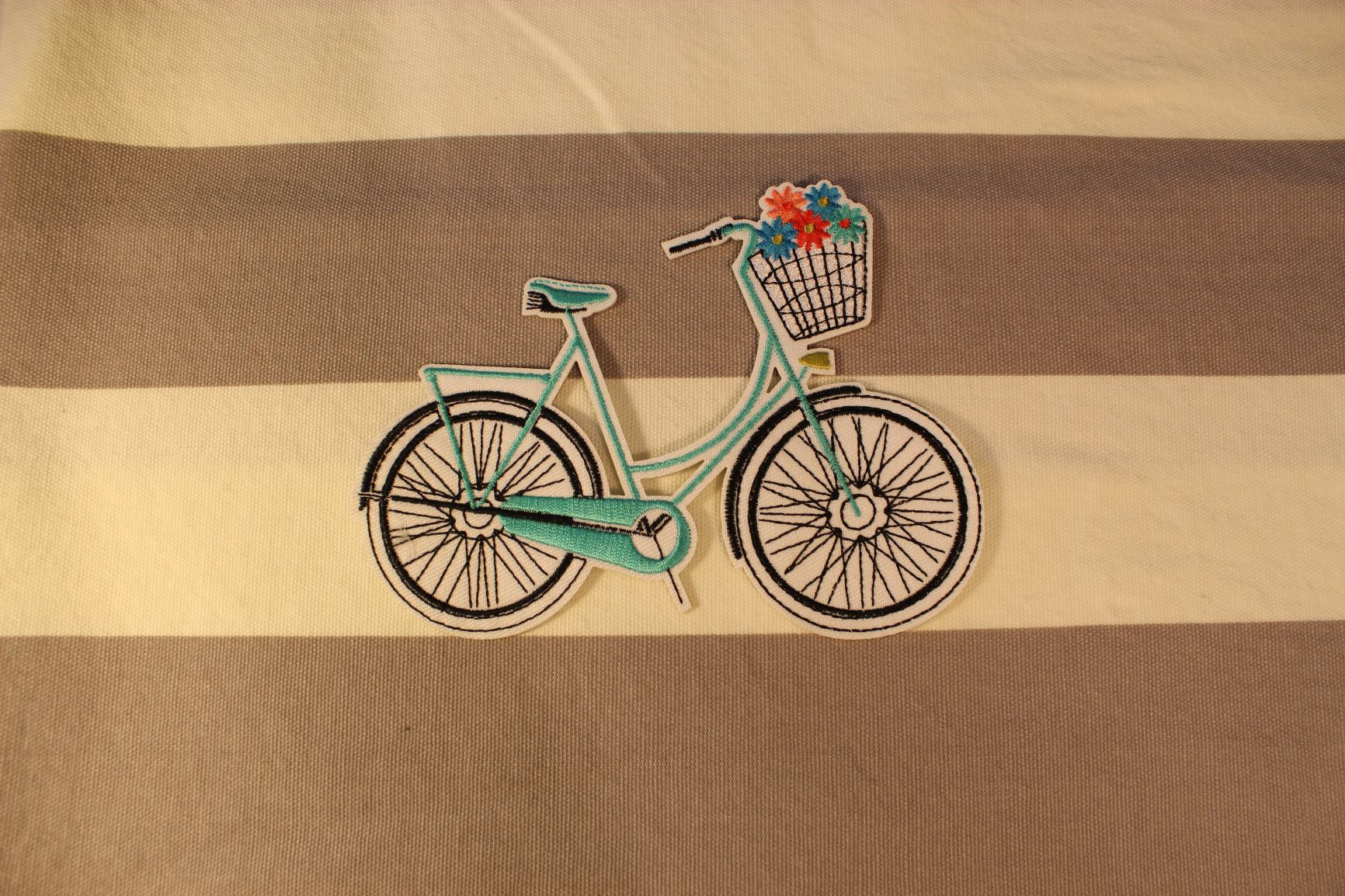 Bicycle Stripes Fabric